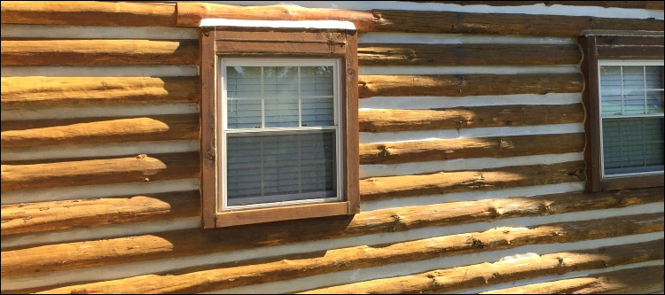 Log Home Whole Log Replacement  Bannock, Ohio
